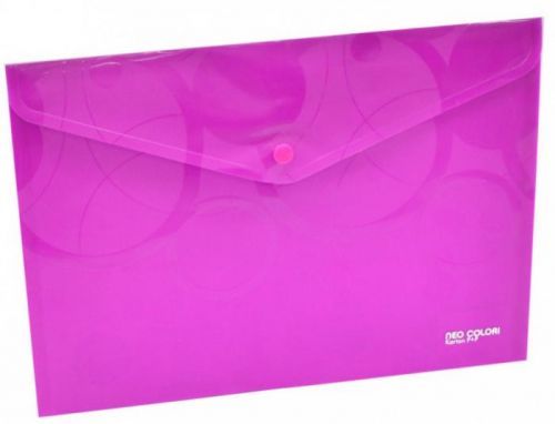 Karton P+P Desky spisové s drukem NEO COLORI A4, růžové