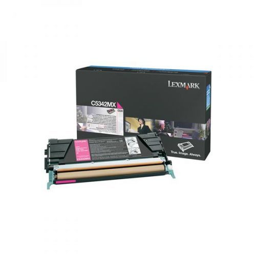 Lexmark originální toner C5342MX, magenta, 7000str., Lexmark C534x