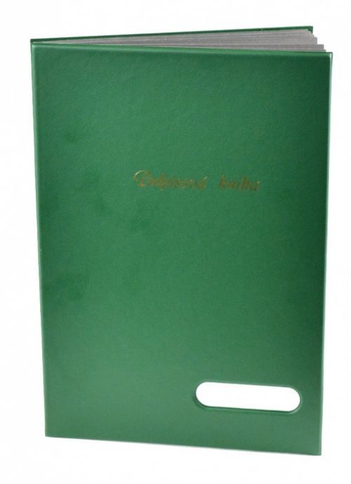 Hospa Podpisová kniha 16L - zelená