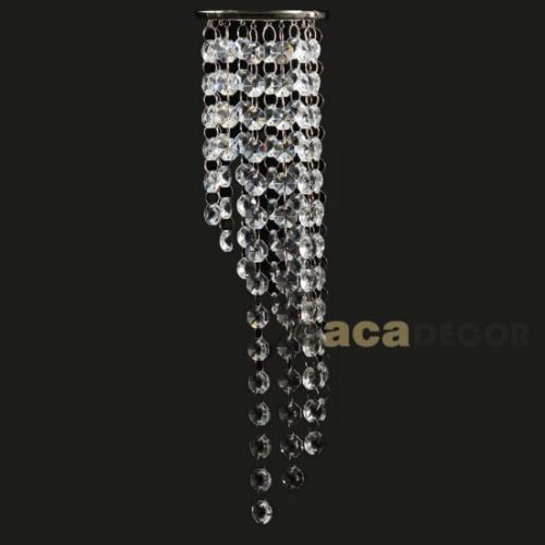 ACA Lighting Crystal zapuštěné svítidlo S7009