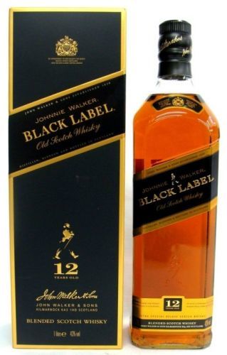 Johnnie Walker Black Label, 1 l