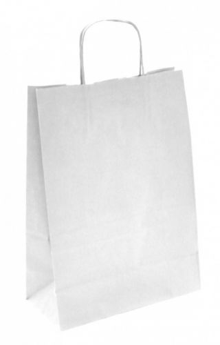 Ostatní Papírová taška - přírodní - bílá - 39 x 17 x 30,5 cm - 154041