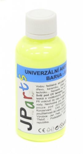 Ostatní Univerzální akrylátová barva - žlutá neon 50g U1026