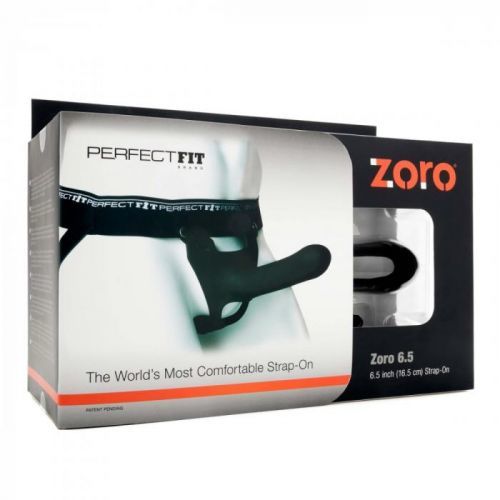 Perfect Fit - Zoro Strap-On 16,5 cm Strap-On Black