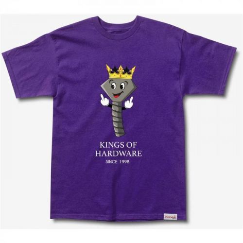 triko DIAMOND - King Of Hardware Tee Purple (PUR)