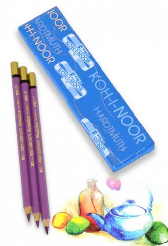 Koh-i-noor Tužka umělecká akvarelová Mondeluz - fialová červenavá 2 37200178002KS