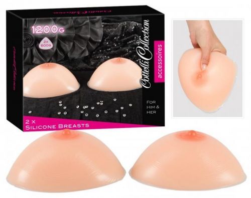 Silicone Breasts (2 x 600g)