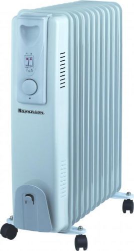 Olejový radiátor OH-11, 11 článků, 2500W, šedý