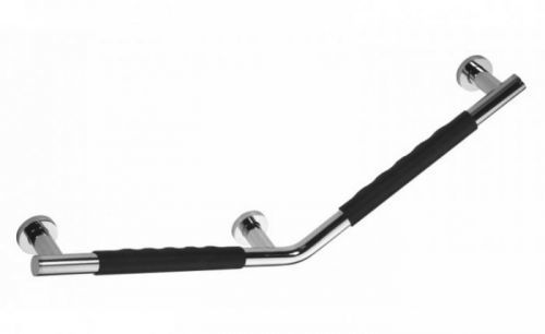 SAPHO Pevnostní madlo 135° s protiskluzem LEVÉ, nerez (104507701) XR508