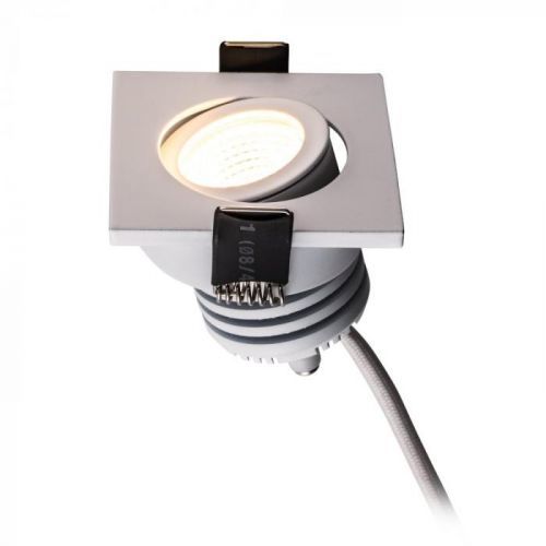 HEITRONIC LED vestavné svítidlo hranaté, bílá 23097