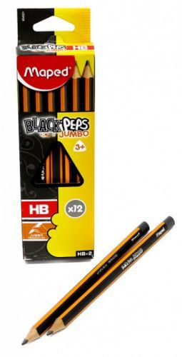 Maped Grafitová tužka Tužka Maped Black'Peps - Jumbo HB - 0040/9854021
