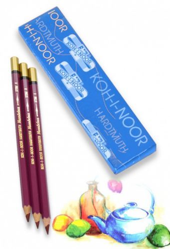 Koh-i-noor Tužka umělecká akvarelová Mondeluz - červeň bordó 3720008002KS