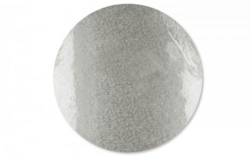 FunCakes Dortová podložka stříbrná 50,5 cm, síla 12 mm