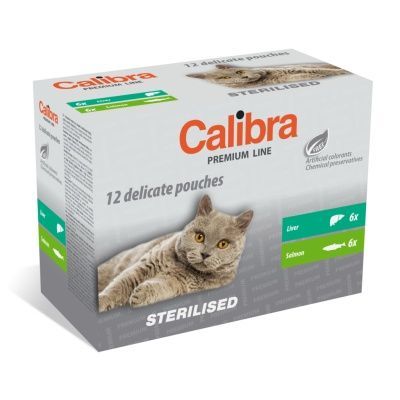 CALIBRA Premium Sterilised multipack 12x100g