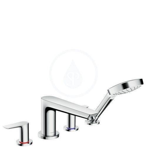 HANSGROHE Talis E Čtyřotvorová vanová baterie, chrom 71748000