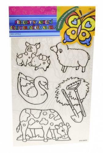 Anděl Předlohy s konturou - zvířátka - 1582