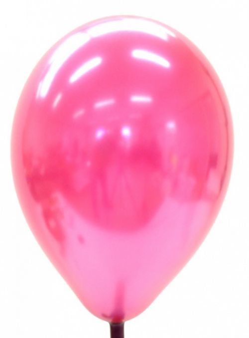 Smart Ballons Balónek nafukovací kulatý 26 cm - Metal burgundy GM90/52