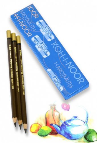 Koh-i-noor Tužka umělecká akvarelová Mondeluz - hněď tmavá 3720033002KS