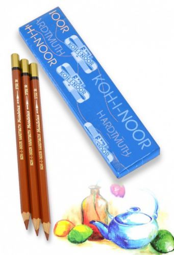 Koh-i-noor Tužka umělecká akvarelová Mondeluz - hněď červenavá 3720030002KS