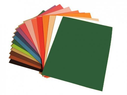 Duhová planeta Pěnová guma - tmavě zelená 20 x 30 cm