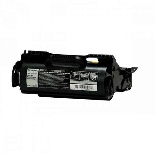 Lexmark originální toner 64016HE, black, 21000str., return, Lexmark T640, T642, T644