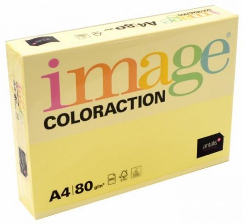 Antalis Kancelářský papír Image Coloraction A4 - 80g/m2, světle žlutá - 500 archů