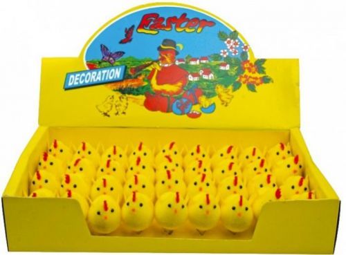 Anděl Velikonoční kuřátka 5,5 cm - 36 ks - 8672