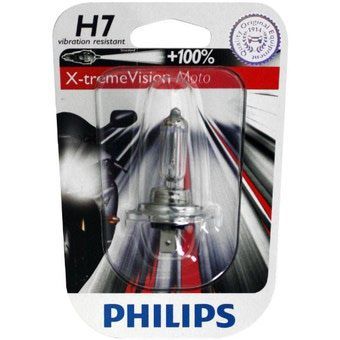 Philips H7 X-treme Vision Moto 12972XVBW 12V 55W plus 100procent motožárovka