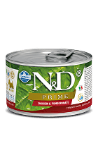 N&D DOG PRIME Adult Chicken & Pomegranate Mini 140g