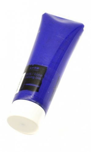 SMT Barva na linoryt - modrá - 300 ml