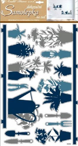 Anděl Samolepky na zeď - Zahrádka 10235