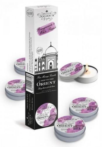 Massage Candle Orient", Pack of 5"