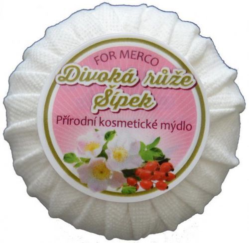 Přírodní kosmetické mýdlo DIVOKÁ RŮŽE & ŠÍPEK 100g