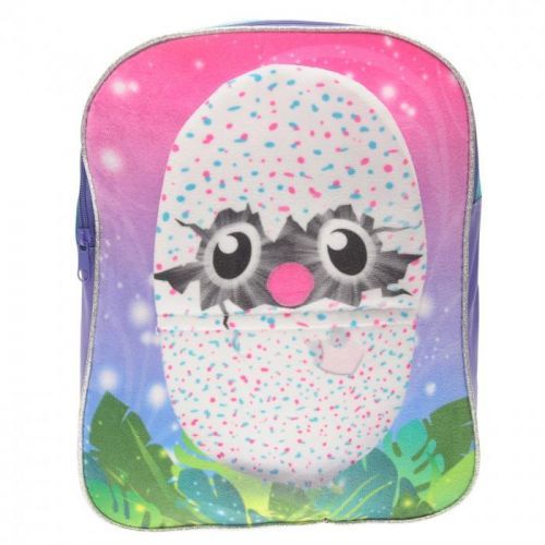 Hatchimals Embroidered Plush Backpack