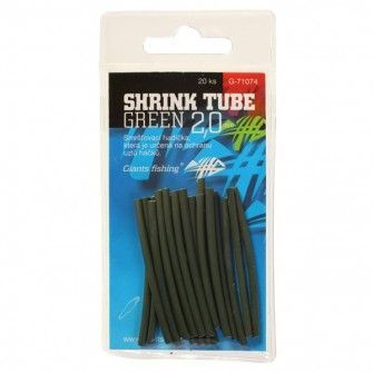 Smršťovací hadička zelená Shrink Tube Green 2,0mm,20ks