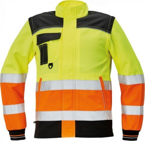 Bunda pracovní  KNOXFIELD HI-VIS 2v1 červená  52