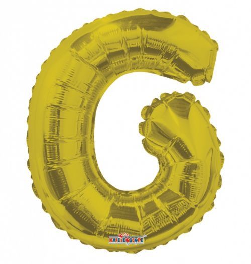 Smart Ballons Nafukovací balónek - písmeno - G - zlatý, 35 cm - K35074-14S
