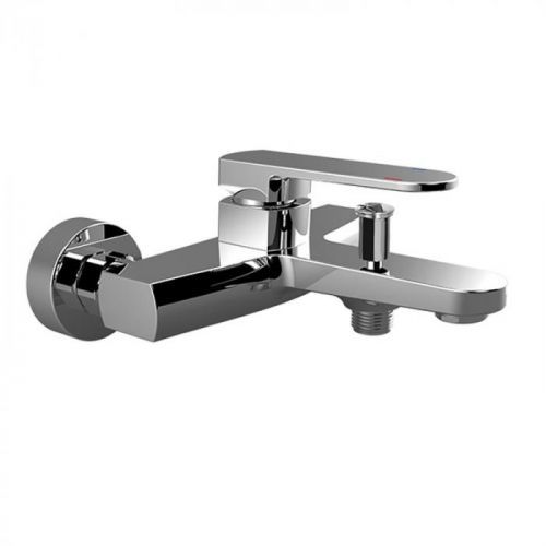 MEREO Vanová nástěnná baterie, Mada, 150 mm, bez příslušenství, chrom CBQ90103M