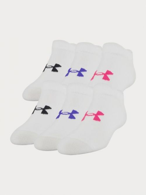 Ponožky Under Armour Girl\'S Essential Ns Bílá