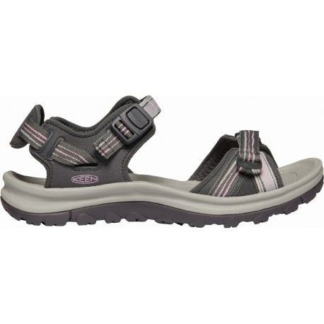 Keen Terradora II Open Toe Sandal W dark grey/dawnpink dámské outdoorové sandály i do vody 38 a 1/2 EUR