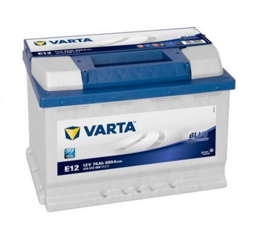 Autobaterie 74Ah Varta Blue Dynamic E12