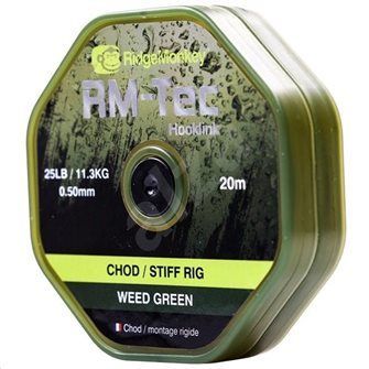 RidgeMonkey vlasec RM-Tec Chod/Stiff Rig 25lb/20m - green(RM-T044)