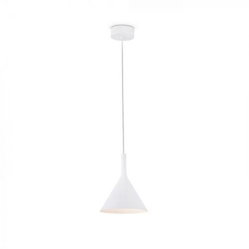 FARO PAM-P LED bílá závěsná lampa 64159