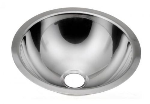 Zápustné umývátko nerezové, průměr 305 mm