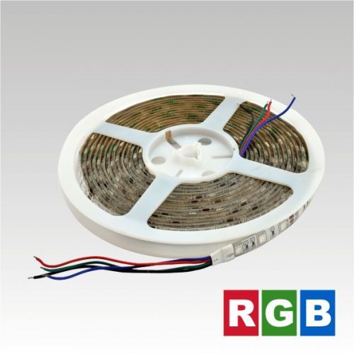 NBB LED pásek 12V 60LED/m SMD5050 RGB IP20 14.4W/m multichip