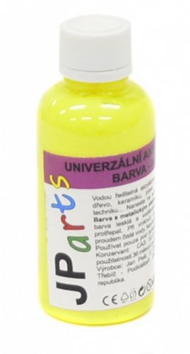 Ostatní Univerzální akrylátová barva - žlutá metal lesklá 50 g 7627 UM62