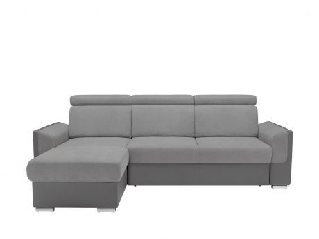 Rohová sedací souprava - BRW - Elena II 2F.URCBK (šedá) (L) Miss Sixty