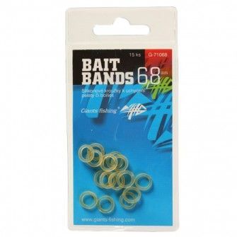 Silikonové kroužky Bait Bands 4,8mm/15pc