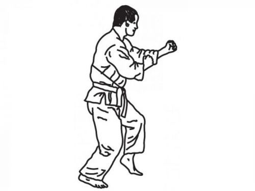 Patchwork Cutters Patchwork vytlačovač Bojová umění - Karate/Judo Man