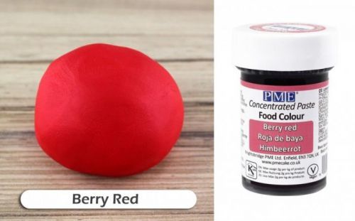 PME Červená gelová barva Berry Red PME